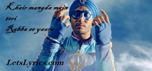 Khair Mangda -Letslyrics